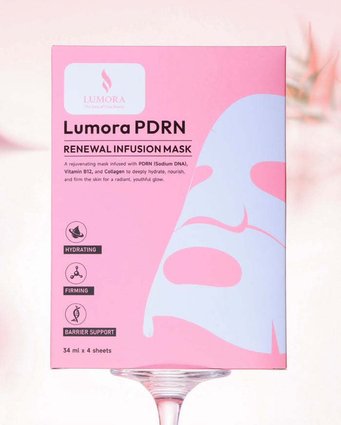 LUMORA PDRN Renewal Infusion Mask 34ml x 4 sheets