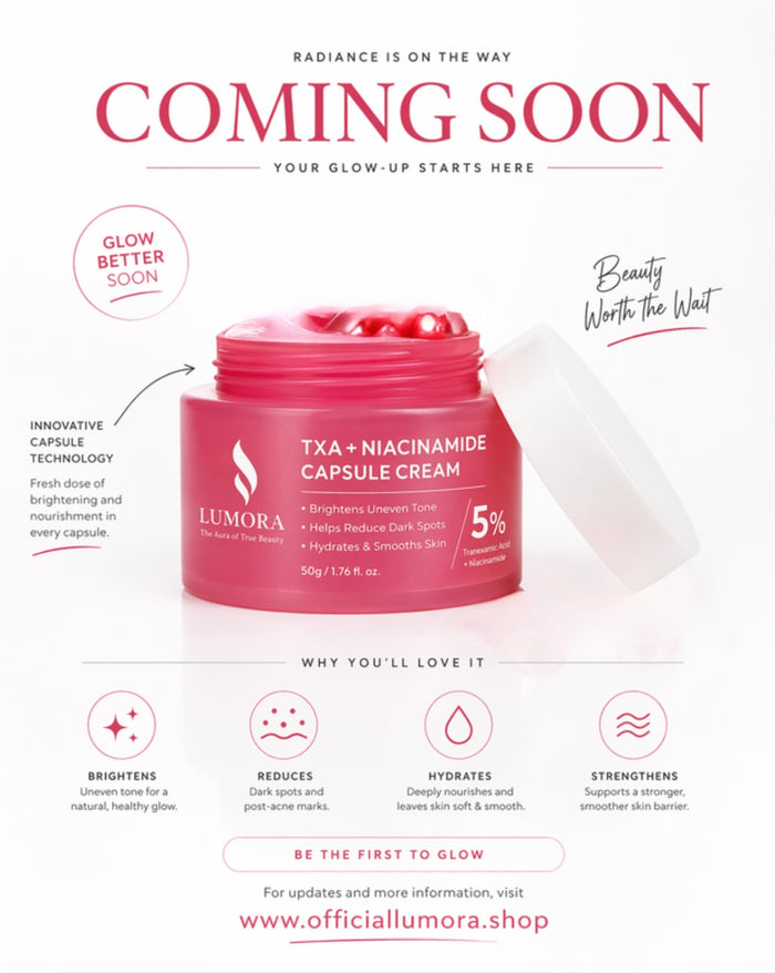 LUMORA TXA + Niacinamide Capsule Cream
