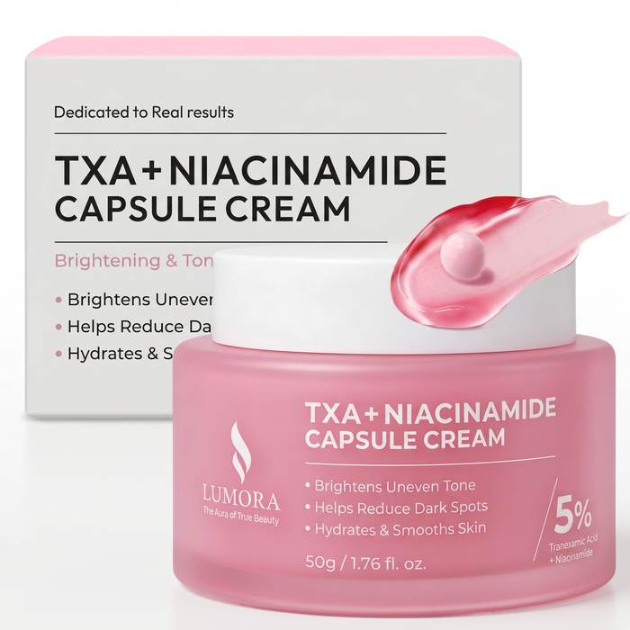 LUMORA TXA + Niacinamide Capsule Cream